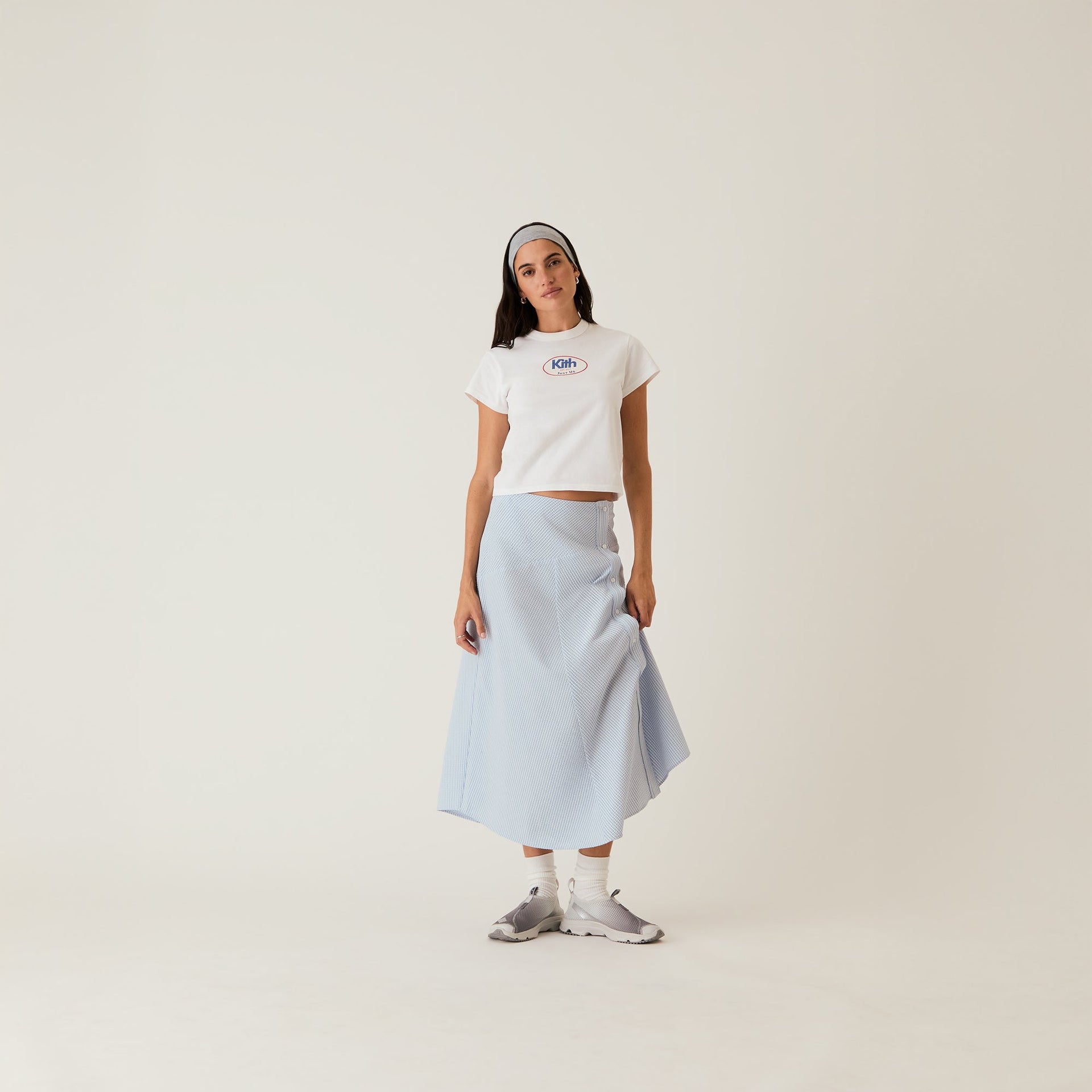 Kith Women Estella Patchwork Maxi Skirt - Kyanite PH