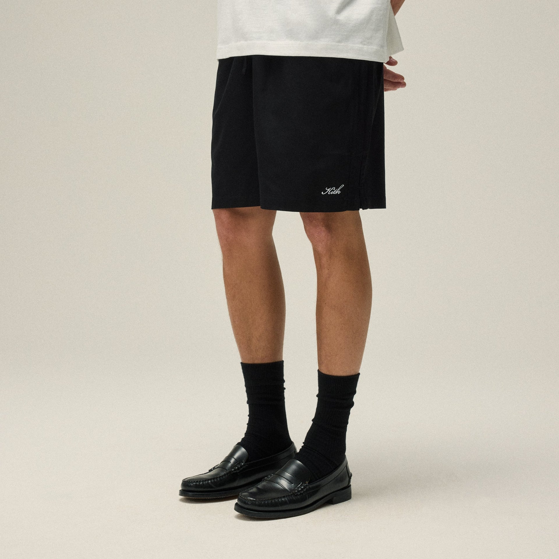 Kith Silk Cotton Active Short - Black