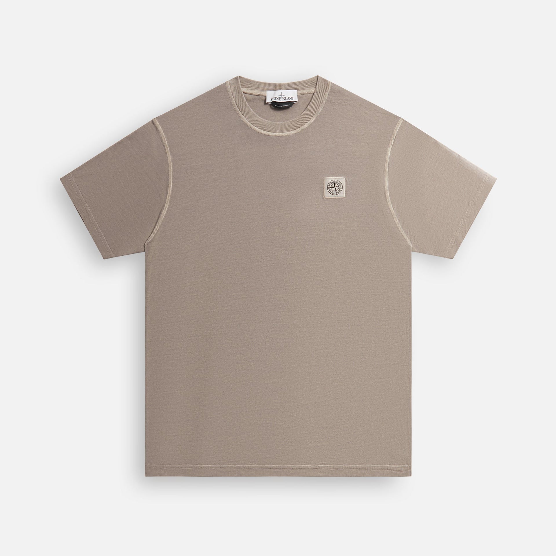 Stone Island Garment Dyed Tee - Dove Grey