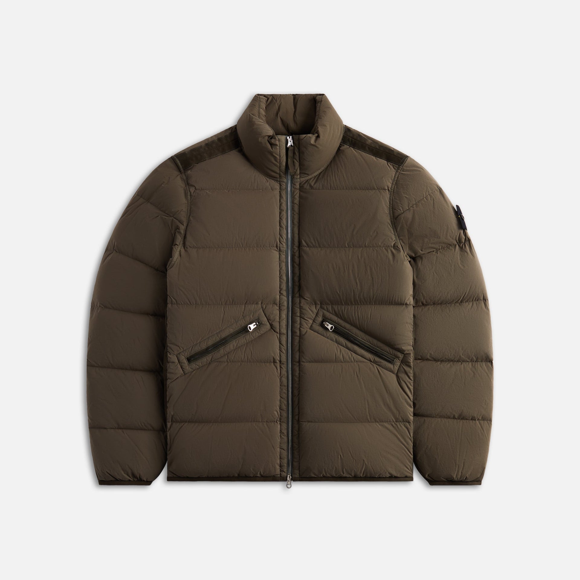 Stone Island Real Down Jacket - Walnut