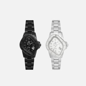 LAARVEE x MAD PARIS Limited Edition X2 Watch Set  - DLC Black / Brushed Steel