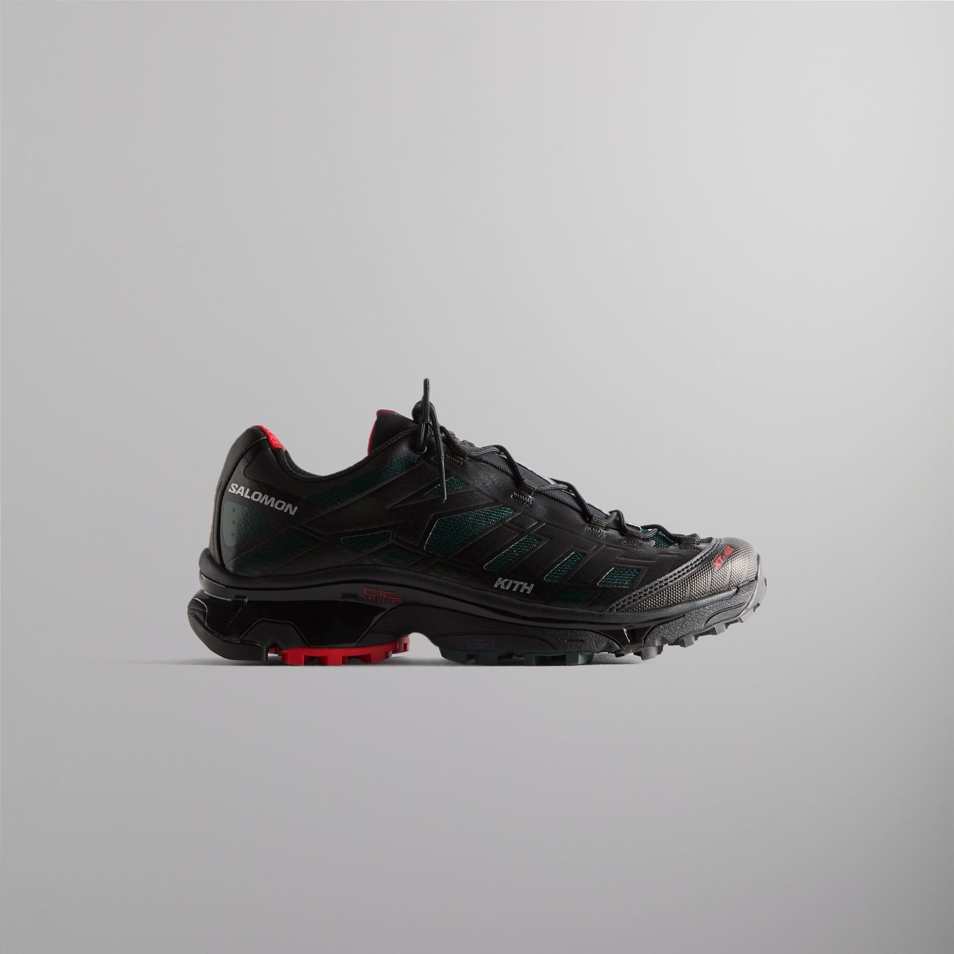 Kith for Salomon XT-4K - Black / Scarab / Fiery Red