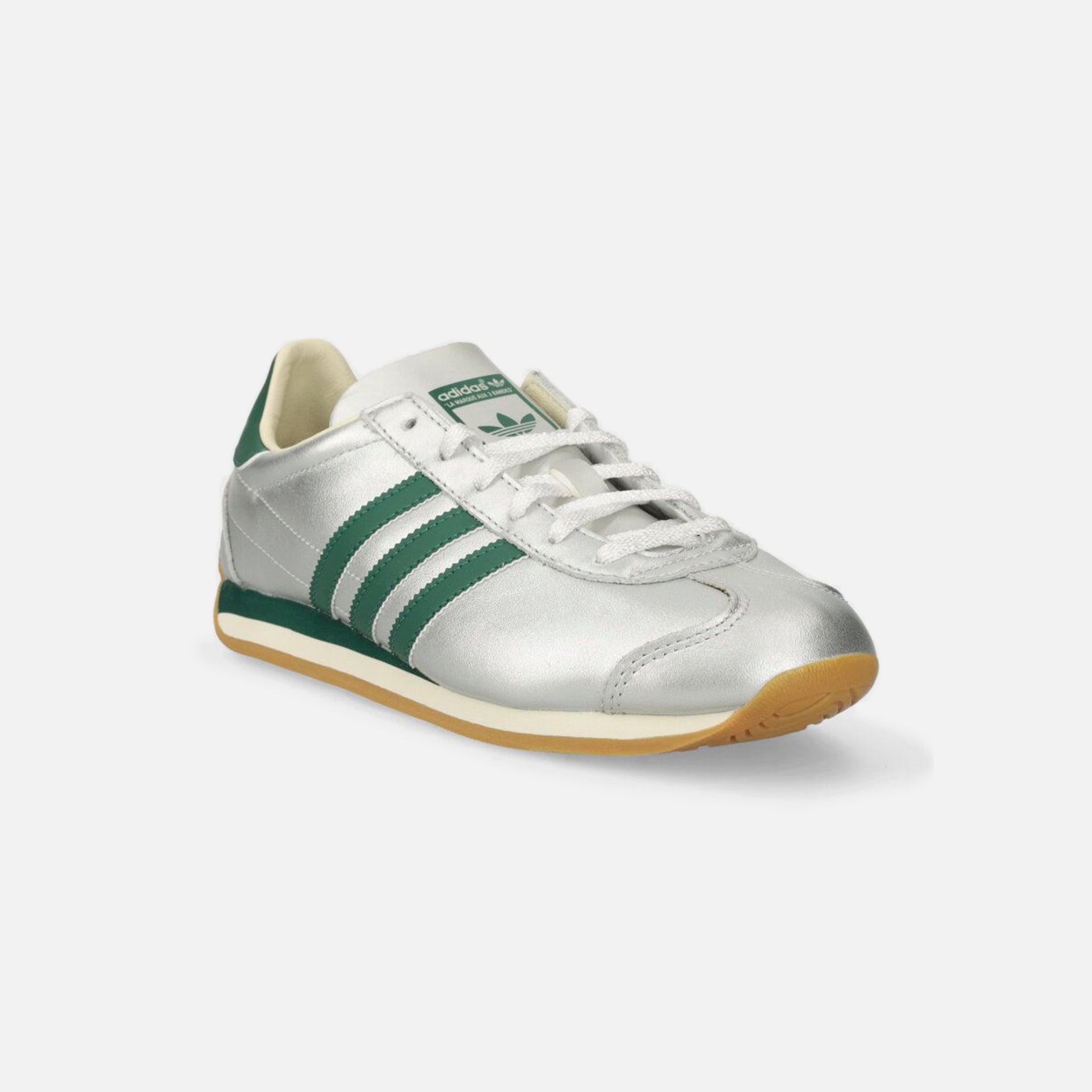 adidas COUNTRY OG Silver Metallic / Collegiate Green / Cream White