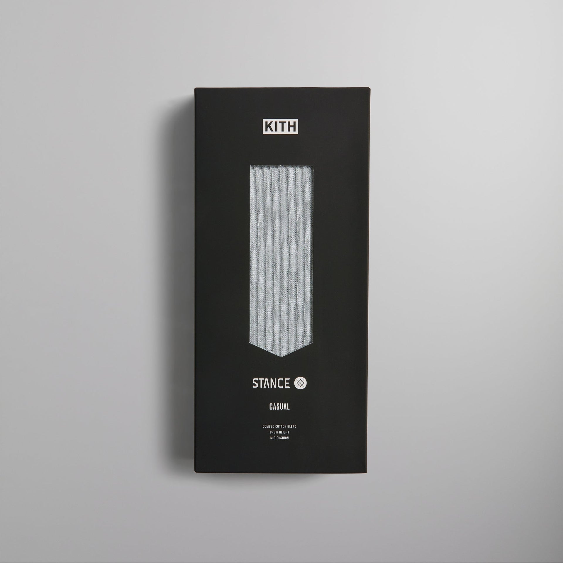 Kith Classics for Stance 2.0 Classic Crew Sock - Grey