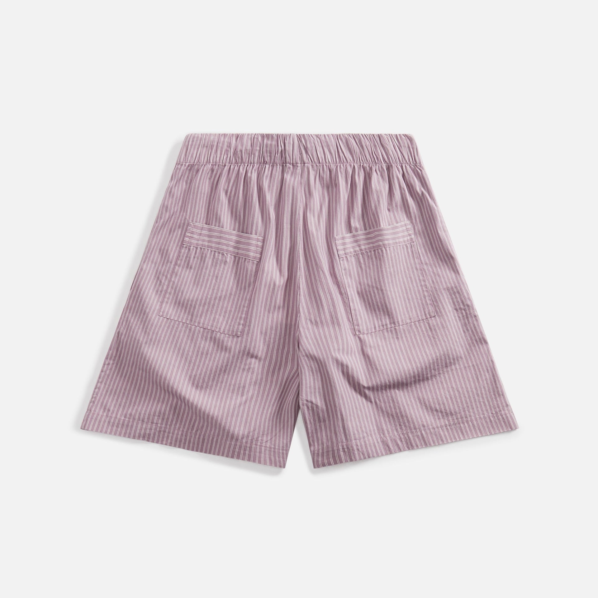 Tekla Short Pleat - Mauve Stripes