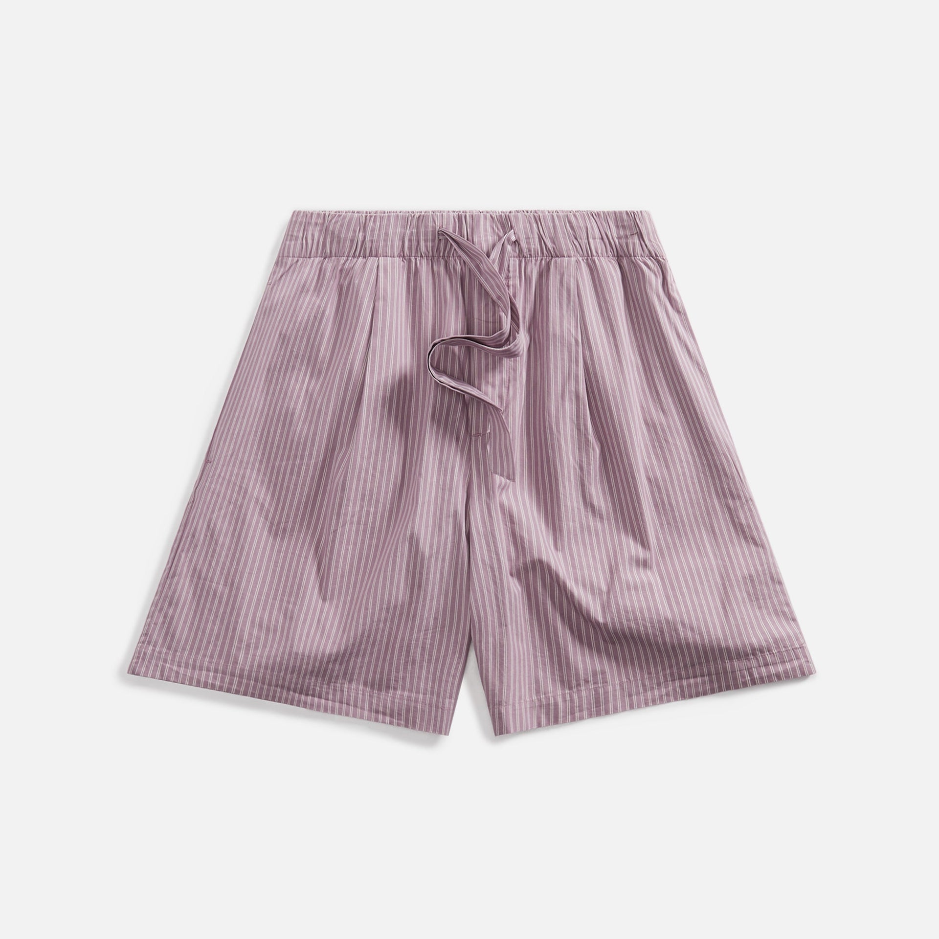 Tekla Short Pleat - Mauve Stripes