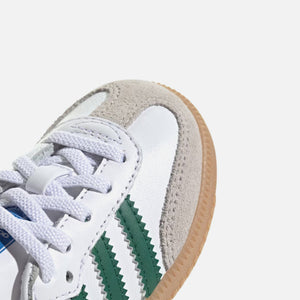 adidas TD Samba OG - White / Collegiate Green