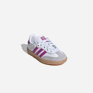 adidas TD Samba OG - White / Purple Burst / Gum3