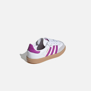 adidas TD Samba OG - White / Purple Burst / Gum3