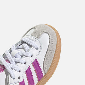 adidas TD Samba OG - White / Purple Burst / Gum3