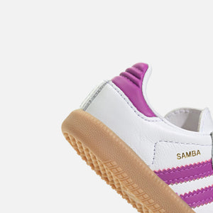 adidas TD Samba OG - White / Purple Burst / Gum3