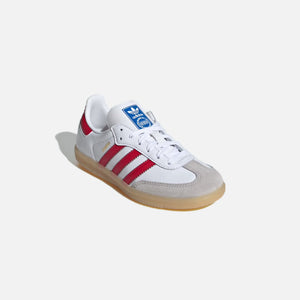 adidas PS Samba OG - White / Collegiate Red / Gum 3