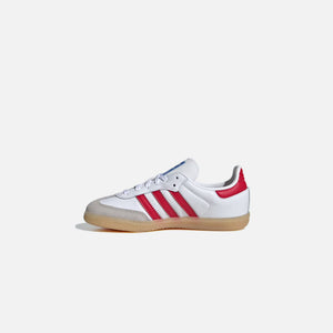 adidas PS Samba OG - White / Collegiate Red / Gum 3