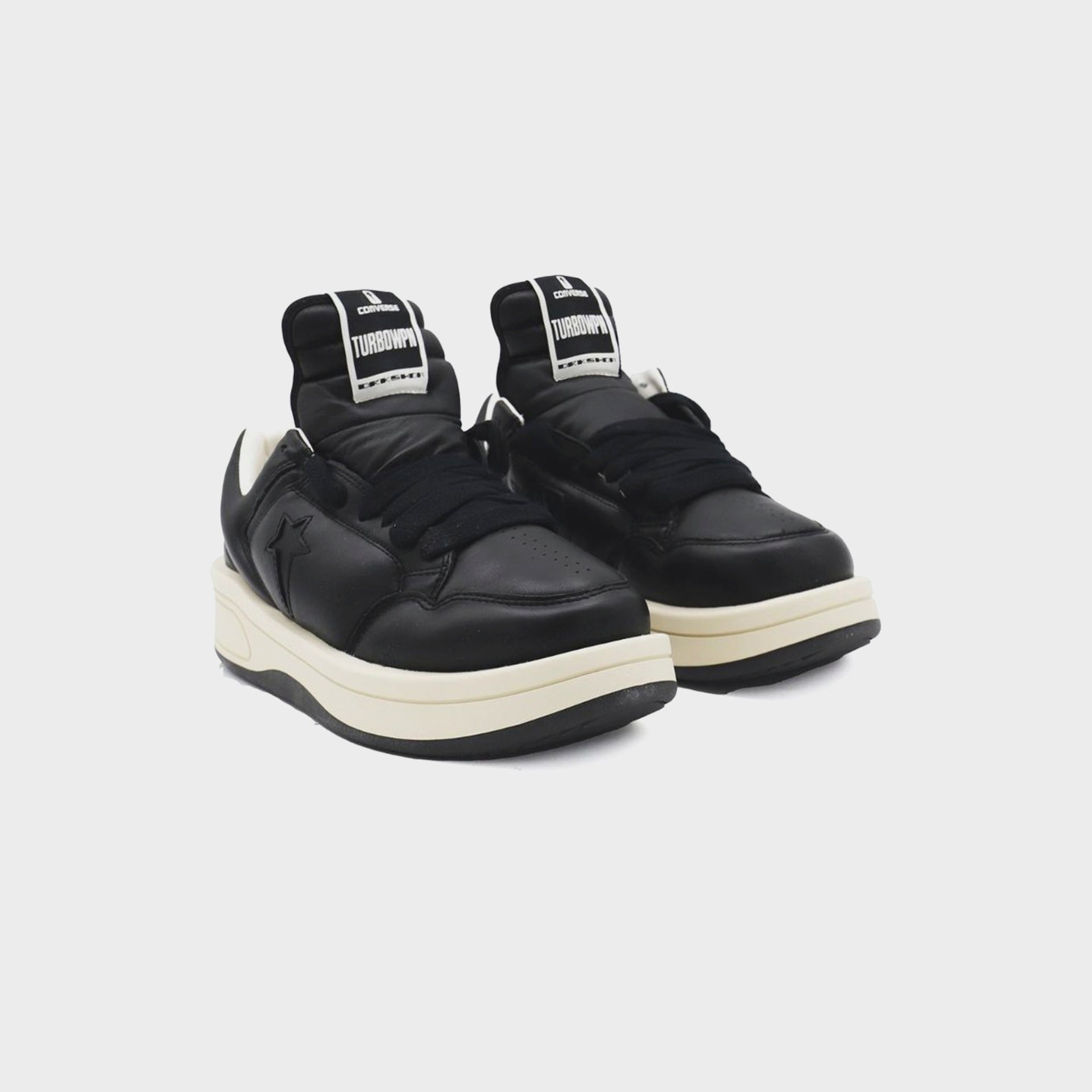 Rick Owens x Converse DRKSHDW Turbowpn Ox - Black