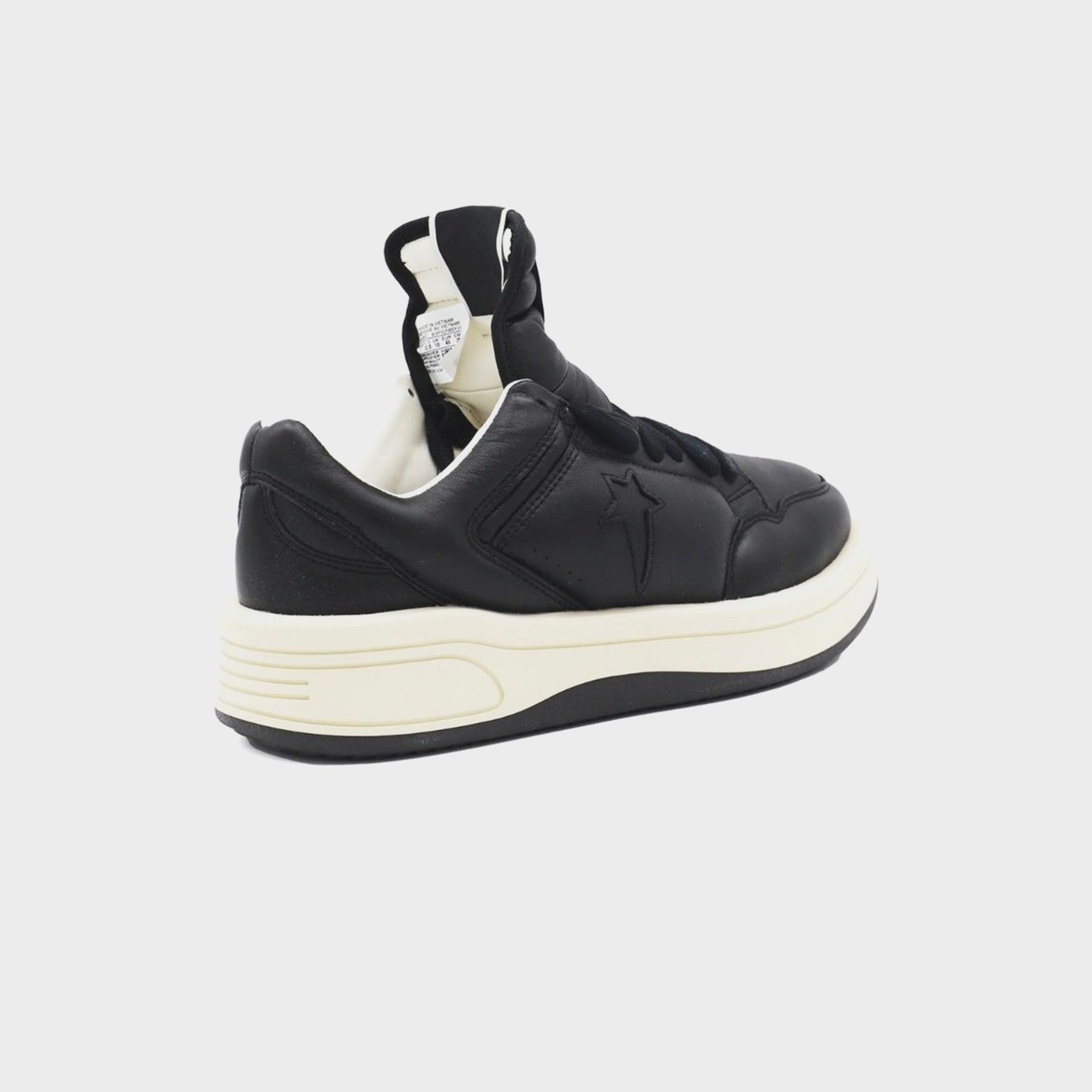 Rick Owens x Converse DRKSHDW Turbowpn Ox - Black