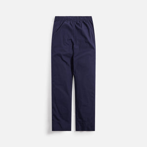 Tekla Poplin Pajama Pant - True Navy