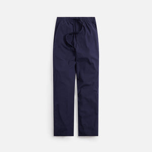 Tekla Poplin Pajama Pant - True Navy