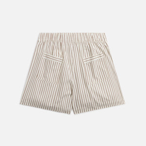 Tekla Poplin Pajama Shorts - Hopper Stripes