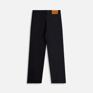 Marni Soft Cotton Trouser - Black