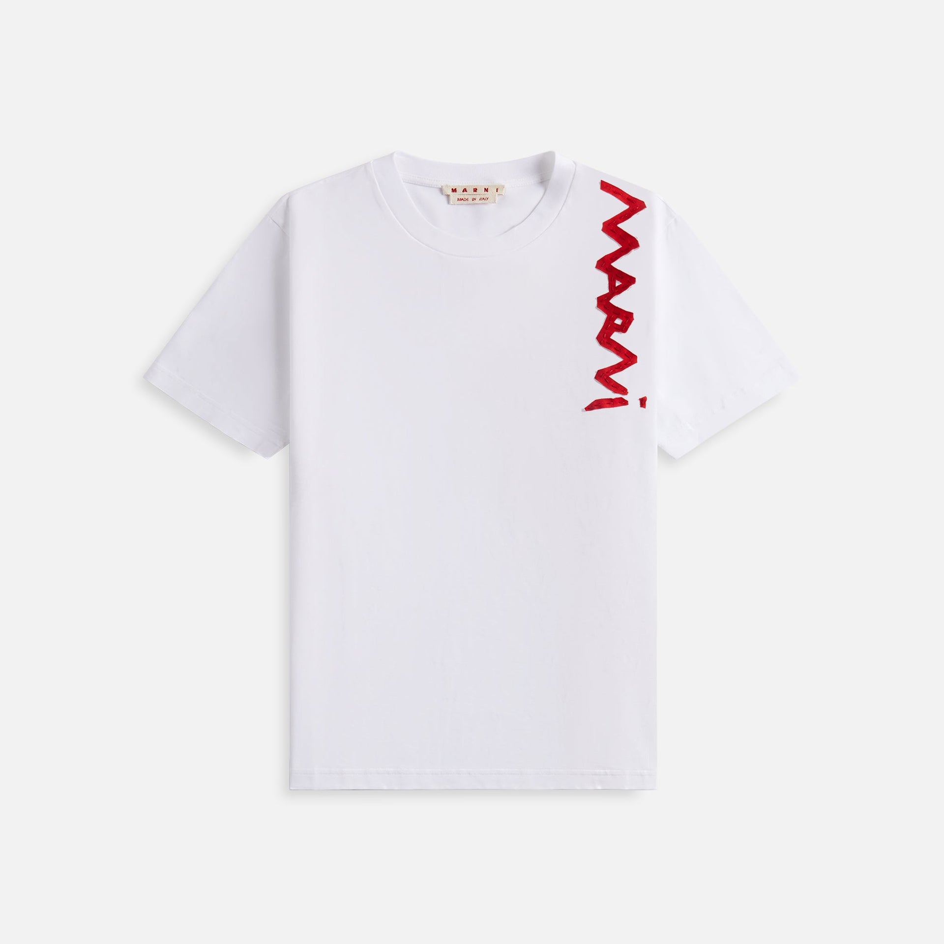 Marni Organic Cotton Jersey Tee - Lily White