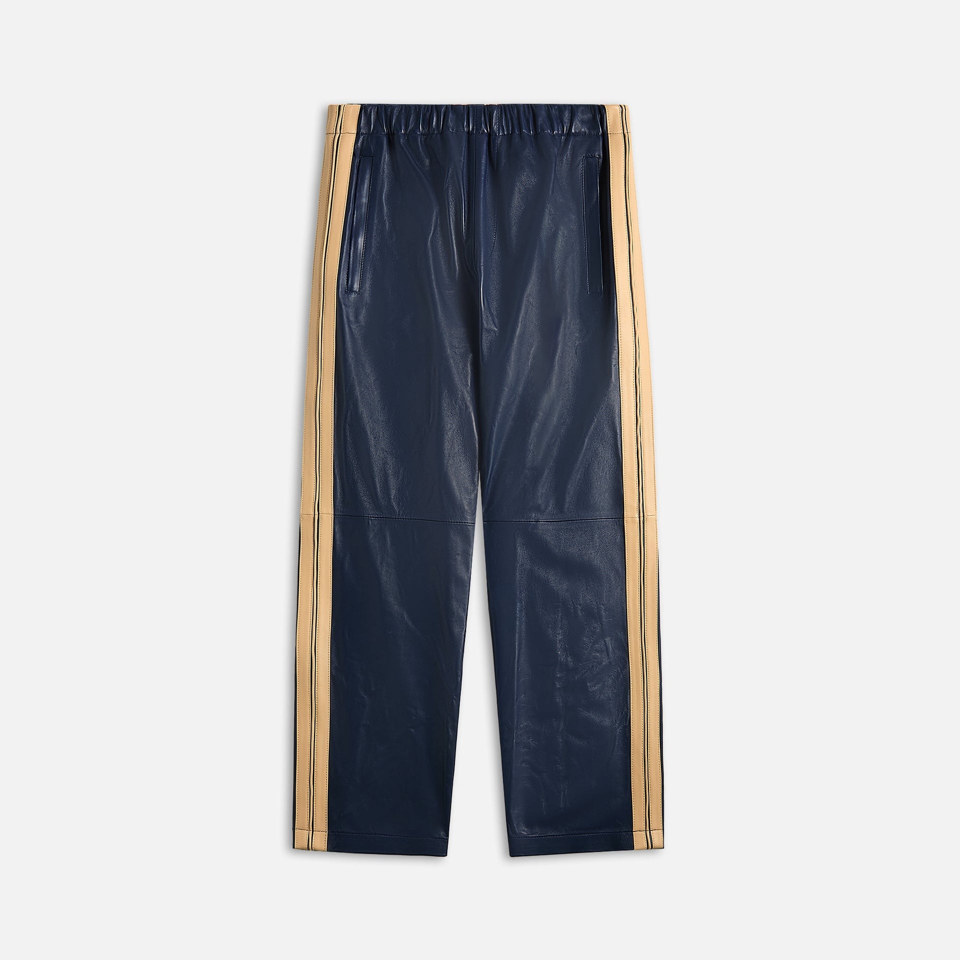 Marni Leather Pant - Blue China