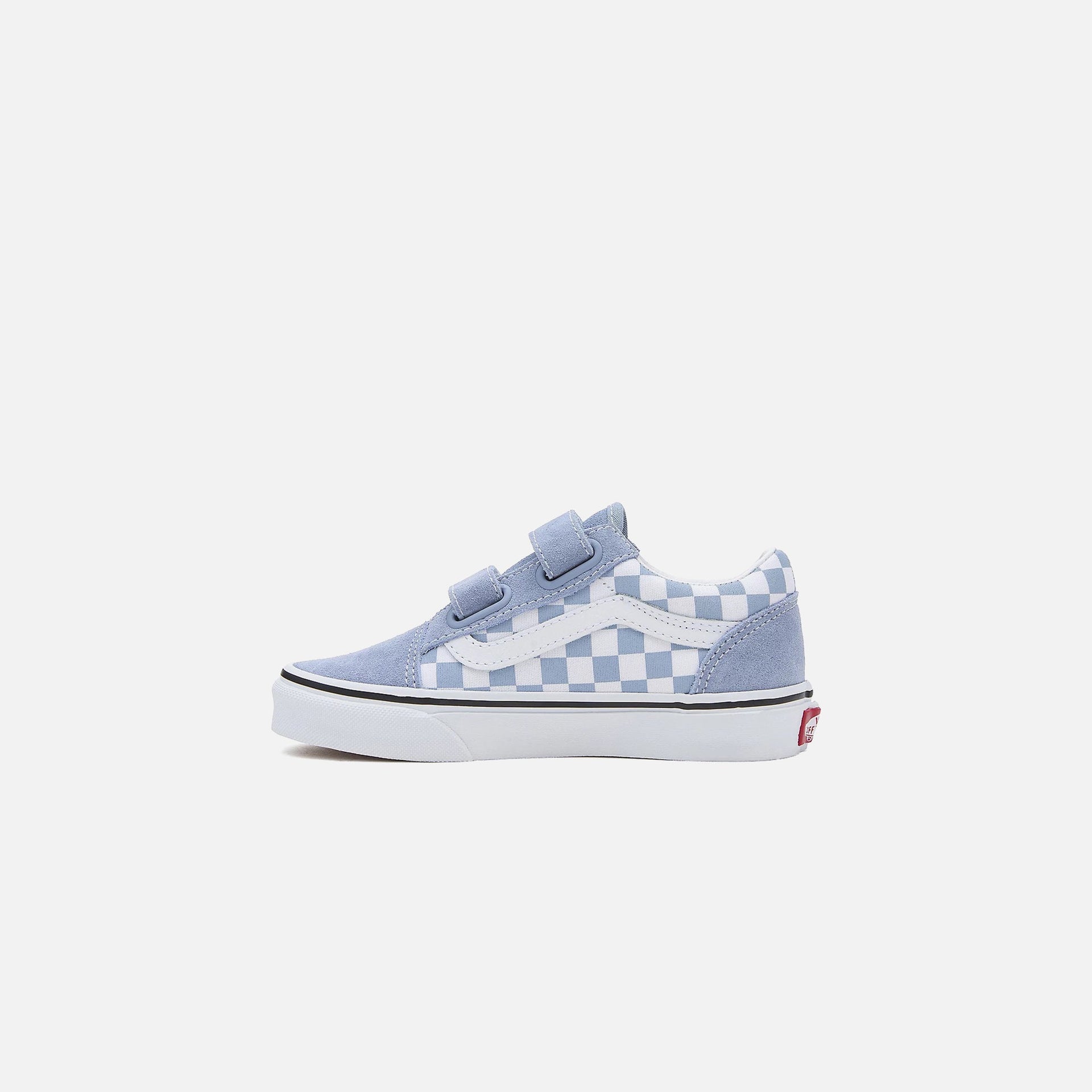 Vans Pre-School Old Skool Color Theory Checkerboard - Dusty Blue