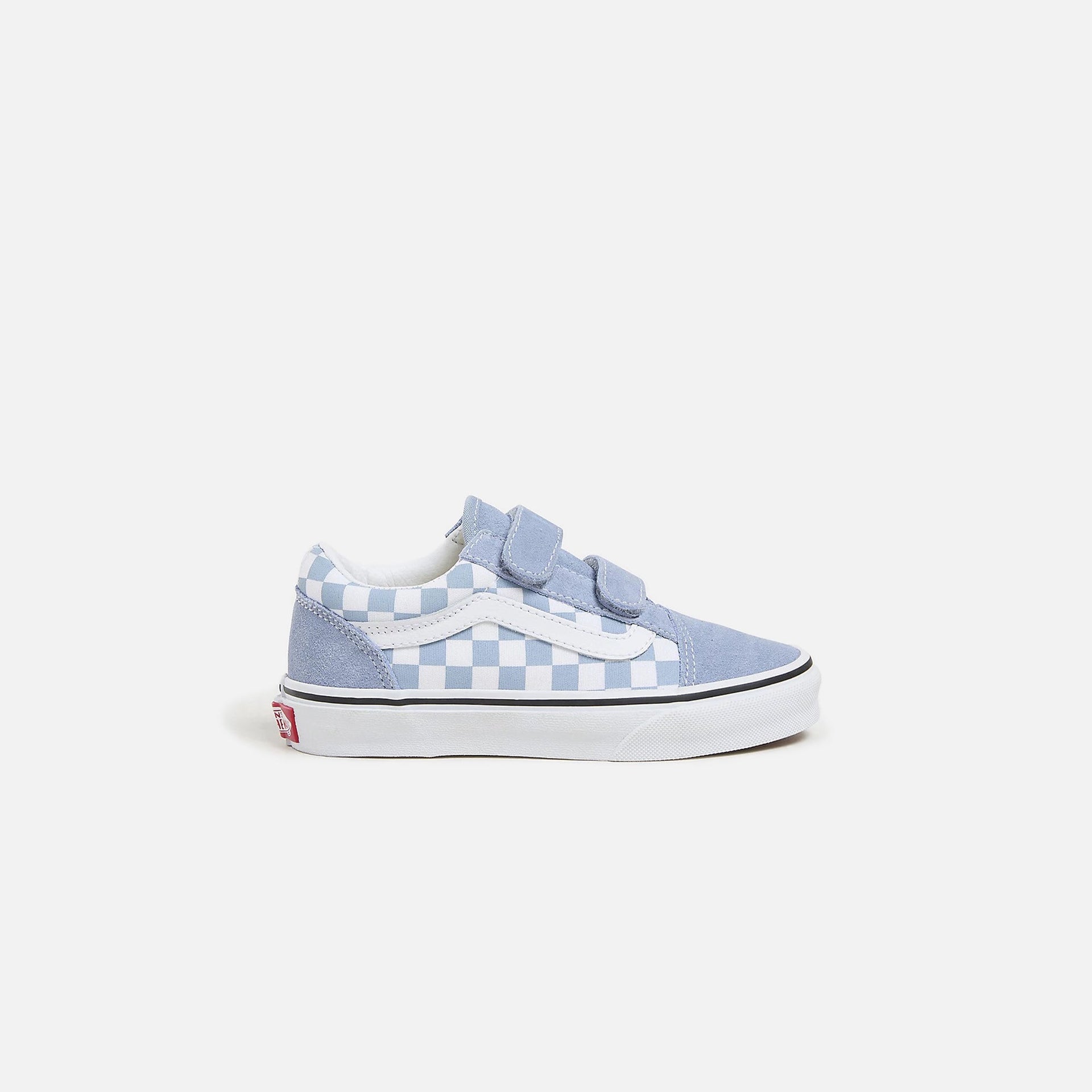 Vans Pre-School Old Skool Color Theory Checkerboard - Dusty Blue