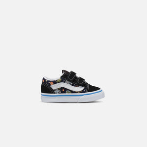 Vans TD Old Skool V Glow Cosmic Zoo - Black / Blue