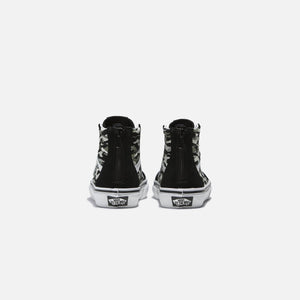 Van Kids SK8-HI Zip - Flame Camo Black / Grey