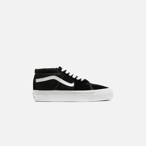 Vans OG Sk8-Mid LX Suede Canvas - Black / White