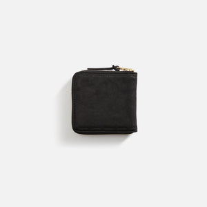 Visvim Leather Bi-Fold - Black