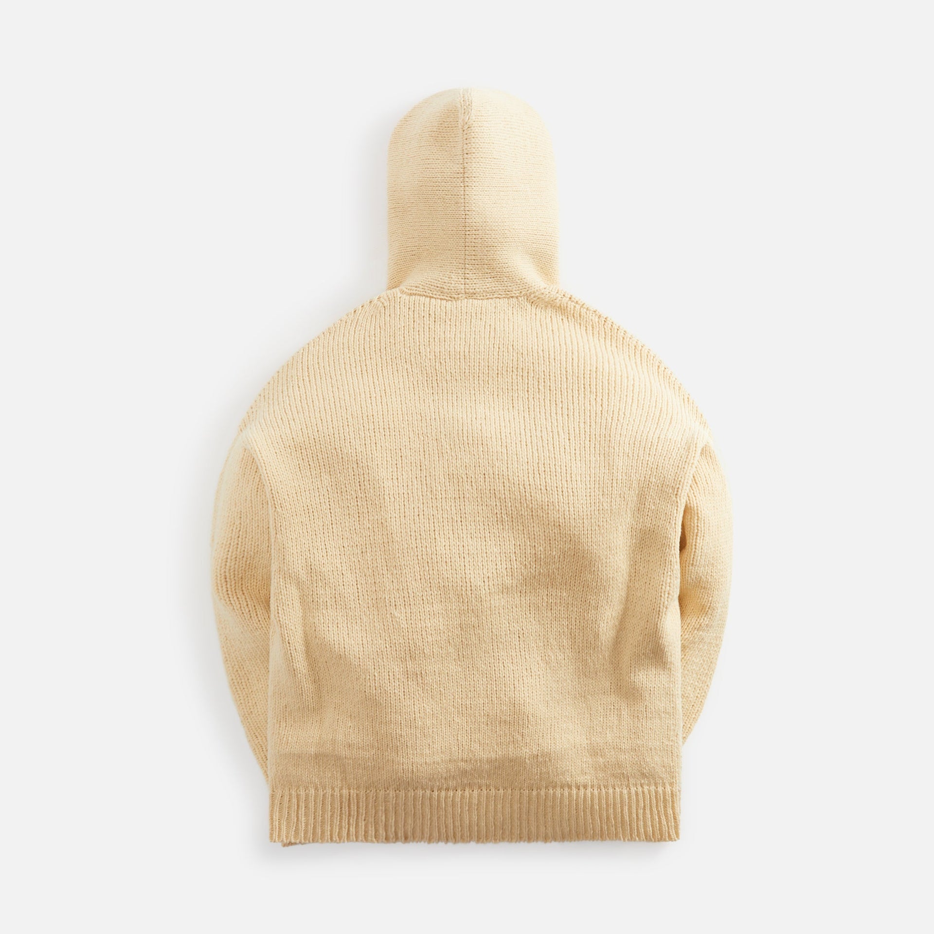 Visvim Amplus Sb Knit Hoodie P.O. - Ivory