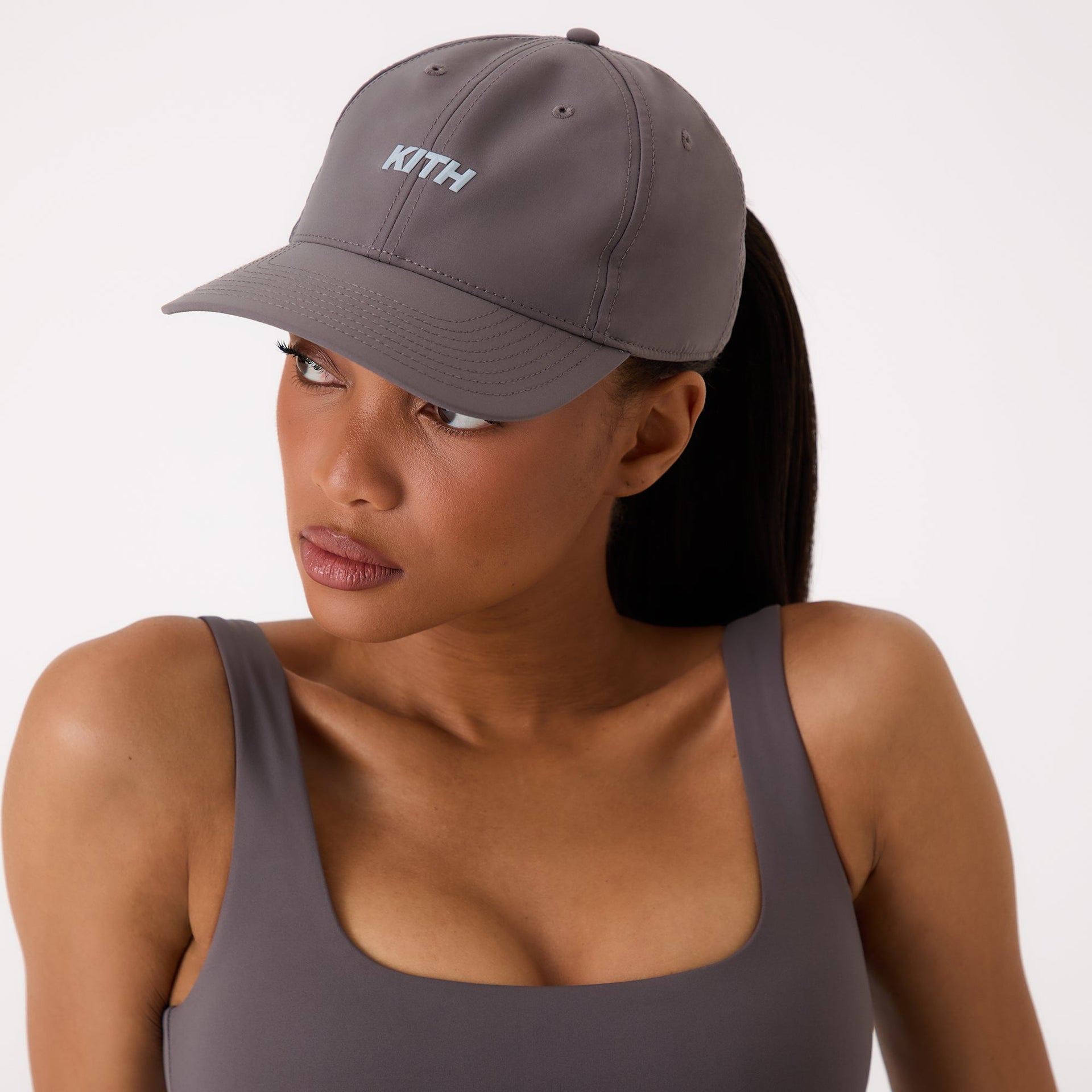 Kith Women Nylon Classic Cap - Thunder