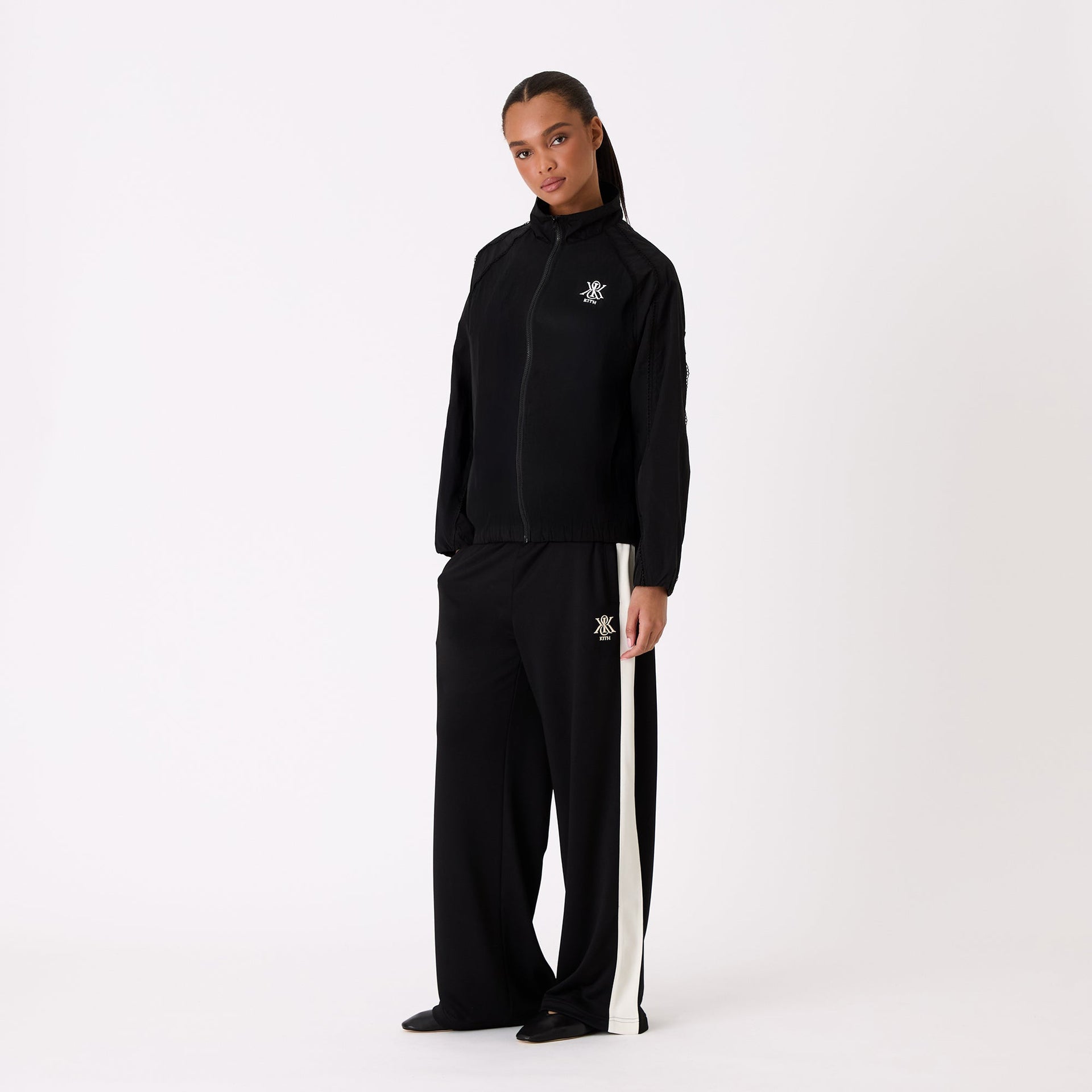 Kith Women Azariah Seamed Track Jacket - Black