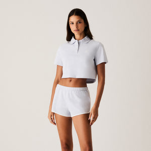 Kith Women Laramie Cropped Polo - Kyanite