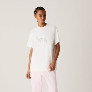 Kith Women Burst Logo Vintage Tee - White