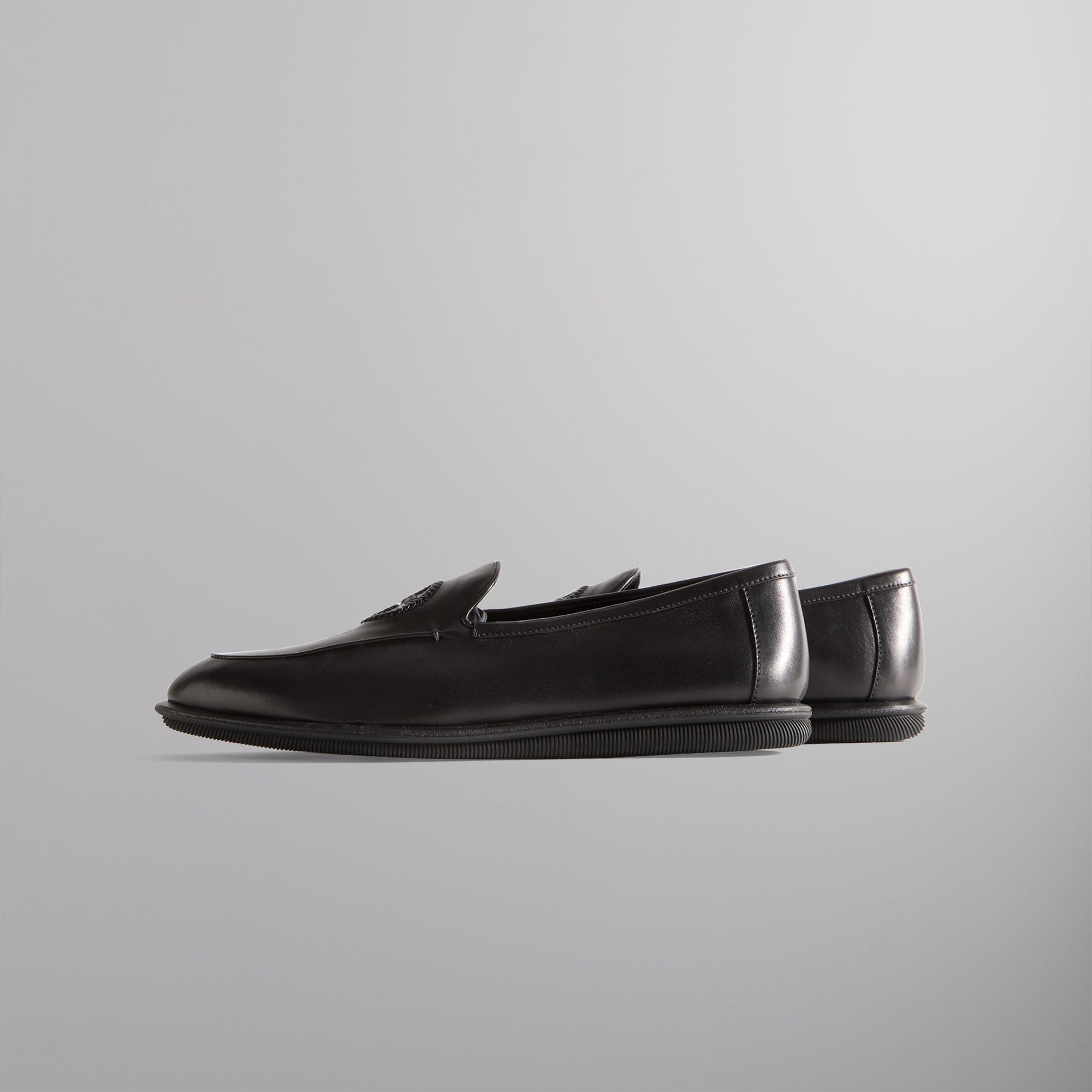 Kith & Giorgio Armani Logo Loafer - Black