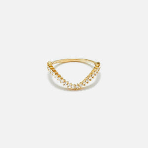 Yvonne Leon Alliance Mini Vague - Yellow Gold