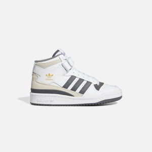 adidas GS Forum Mid - White / Grey Five / Gold Metallic