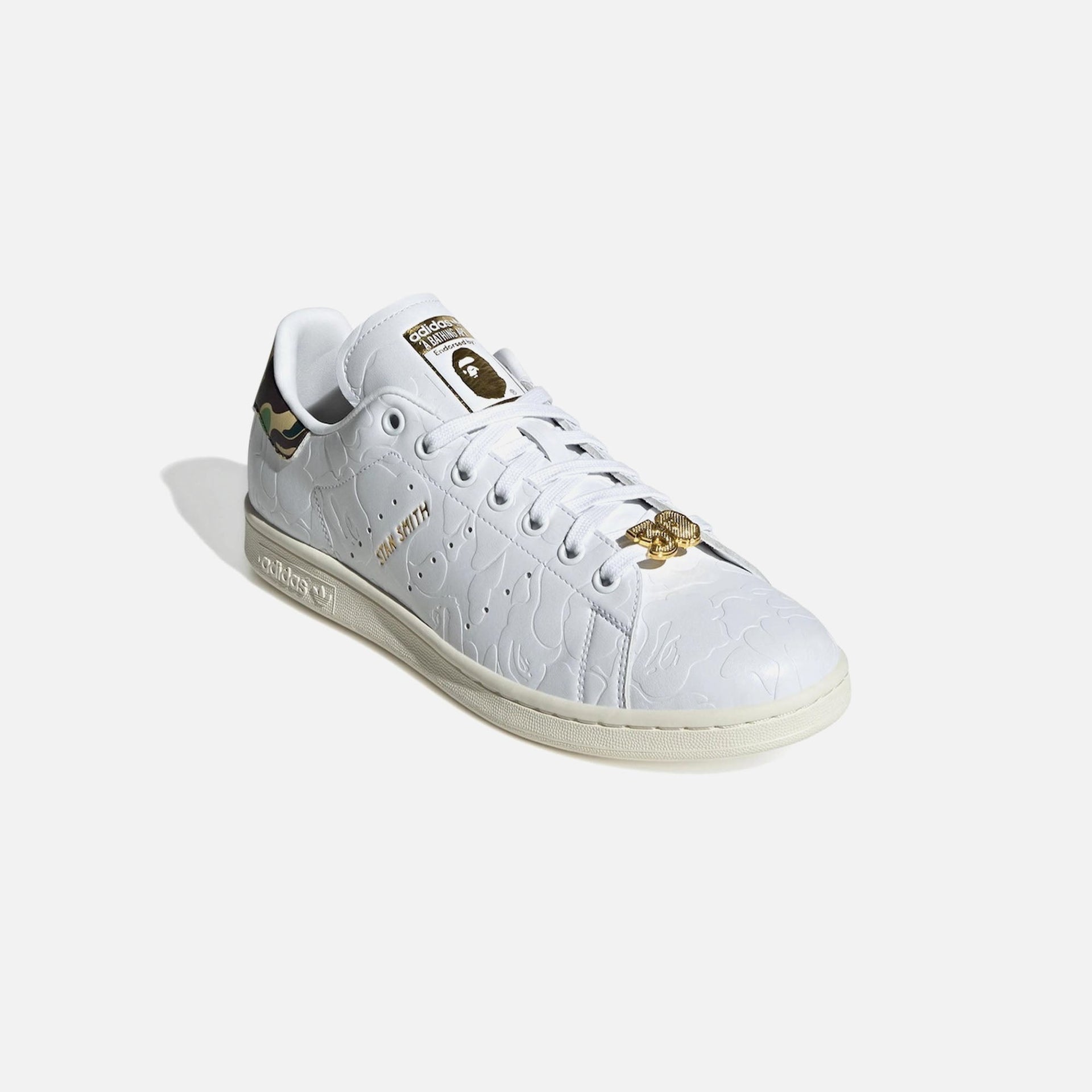 adidas x Bape Stan Smith - Cloud White / Cloud White / Off White