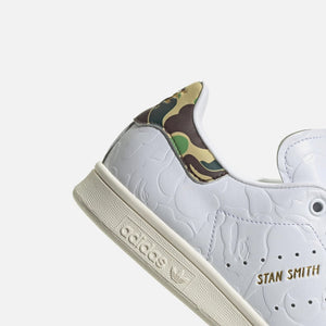 adidas x Bape Stan Smith - Cloud White / Cloud White / Off White