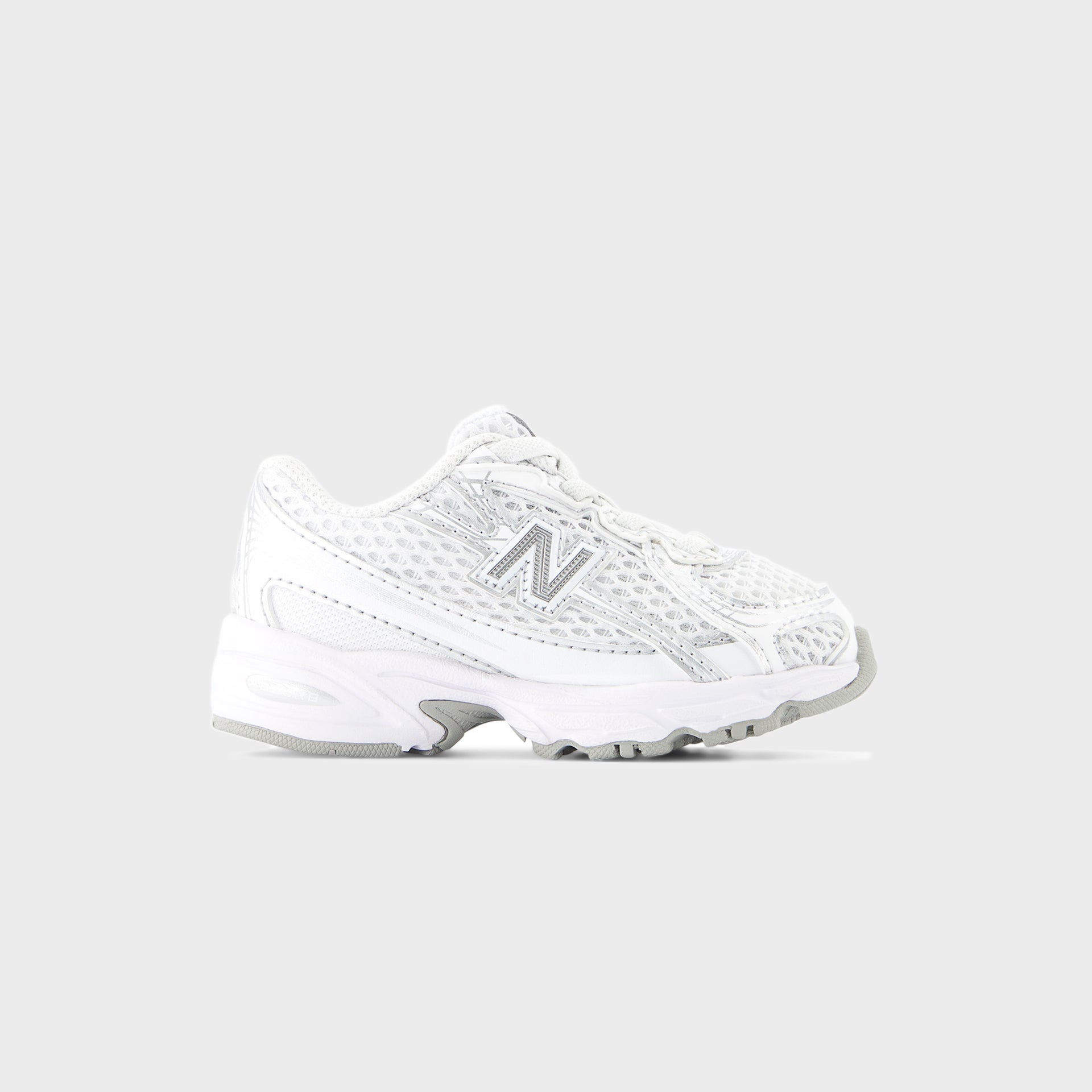 New Balance PS 740 Bungee Lace - White / Silver Metalic