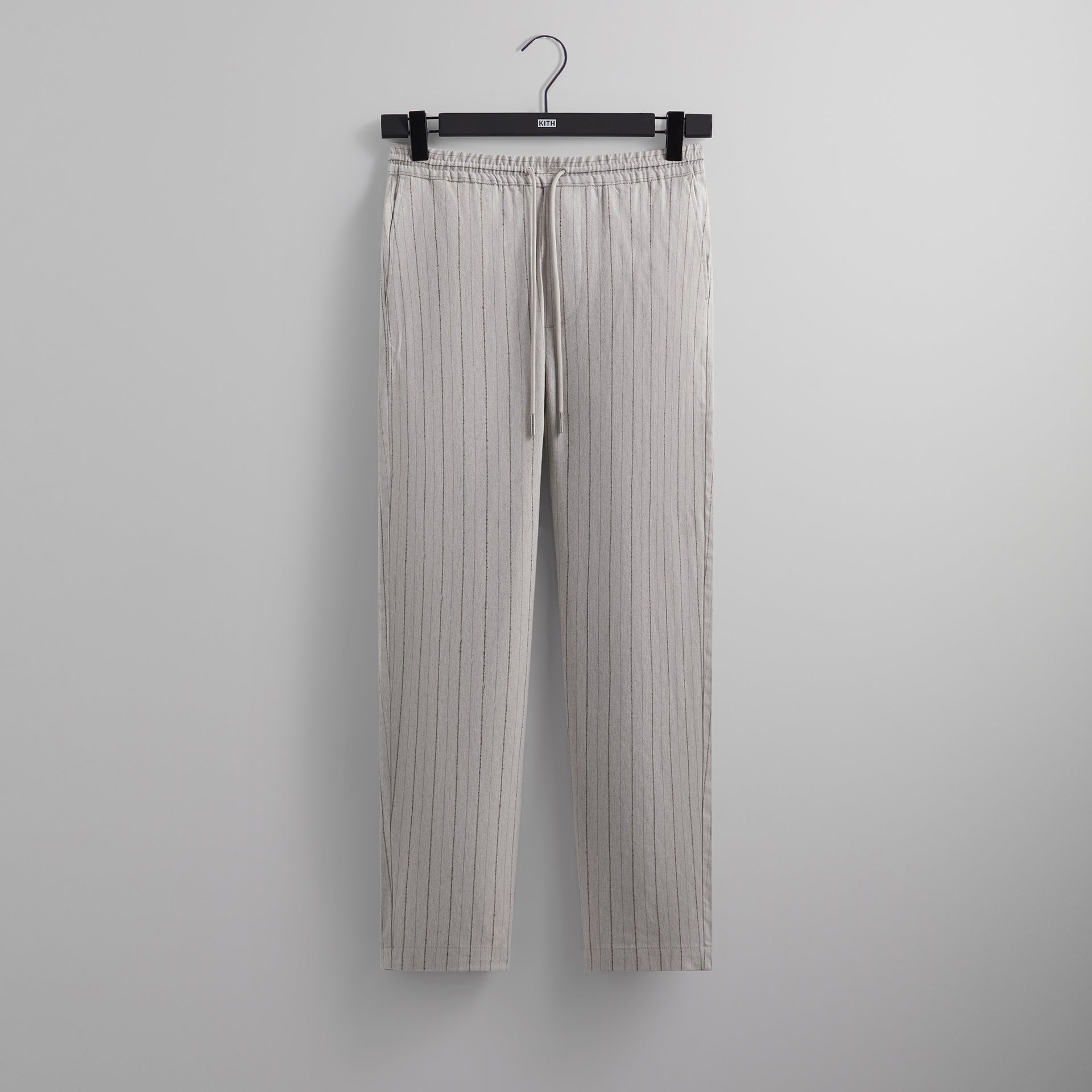 Kith Striped Twill Barrow Pant - Light Heather Grey