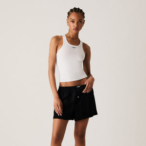 Kith Women Ida II Sheer Stripe Boxer Short - Black