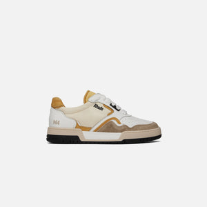 Rhude Racing Sneaker - White / Mustard / Beige