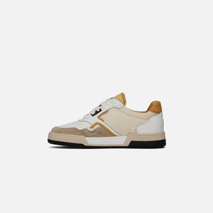 Rhude Racing Sneaker - White / Mustard / Beige