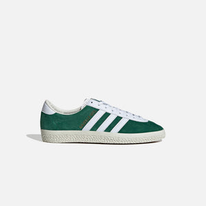 adidas Gazelle Spzl - Dark Green / Cloud White / Off White