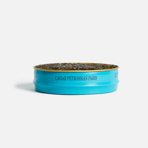 Petrossian Royal Ossetra Caviar by Sadelle’s at Kith Paris