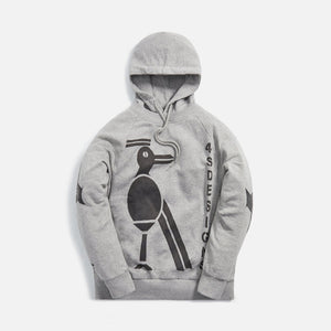 4S Designs Hoodie-Crewneck - Grey French Terry