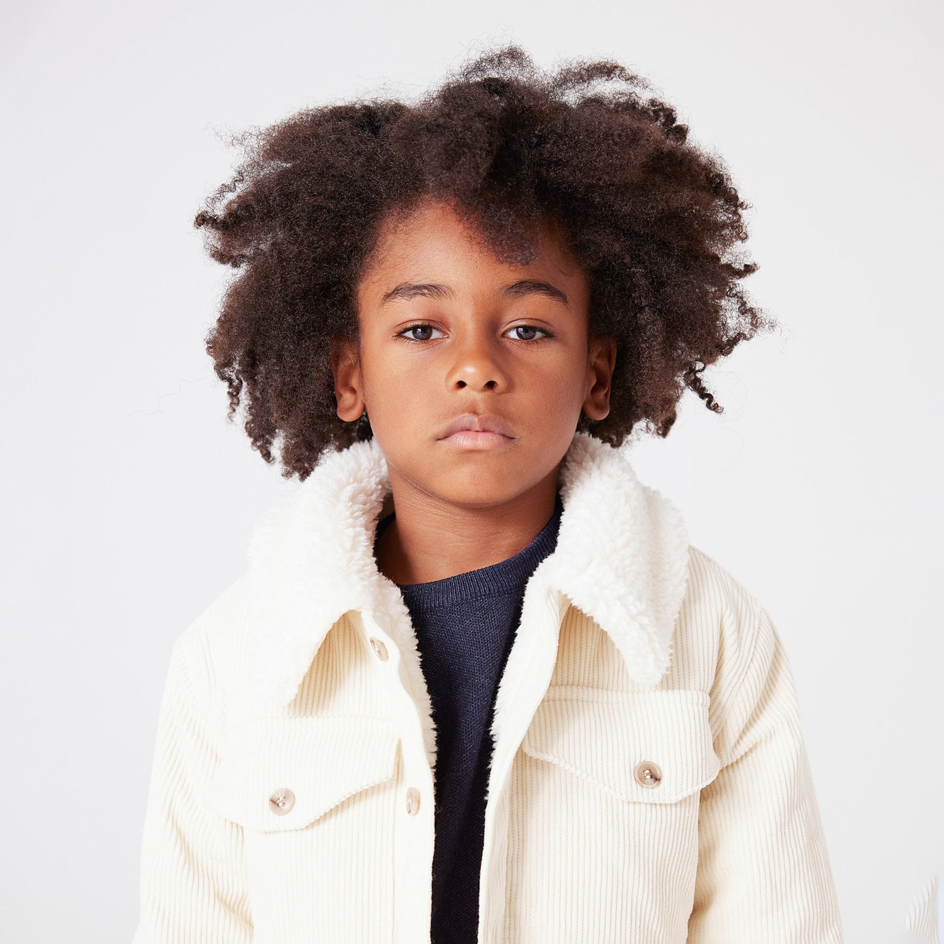 Kith Kids Classics Corduroy Shacket - Sandrift